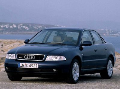 Body dimensions AUDI A4 (B5 8D) 1994-1999-2001 Collision repair