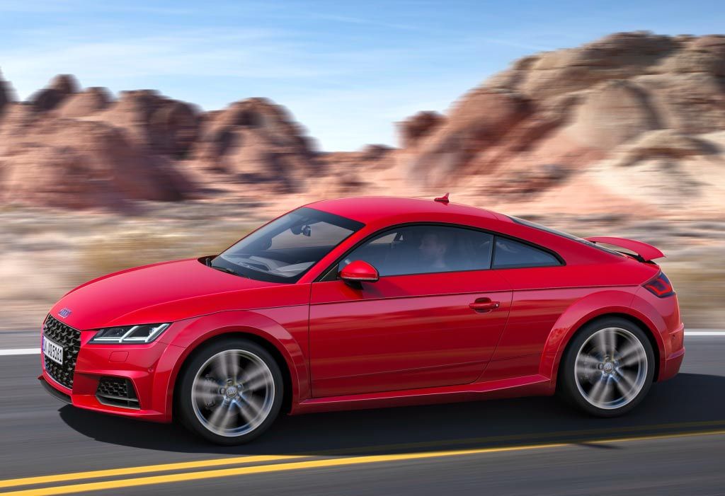 Body dimensions AUDI TT (FV) 2014-2023 Collision repair