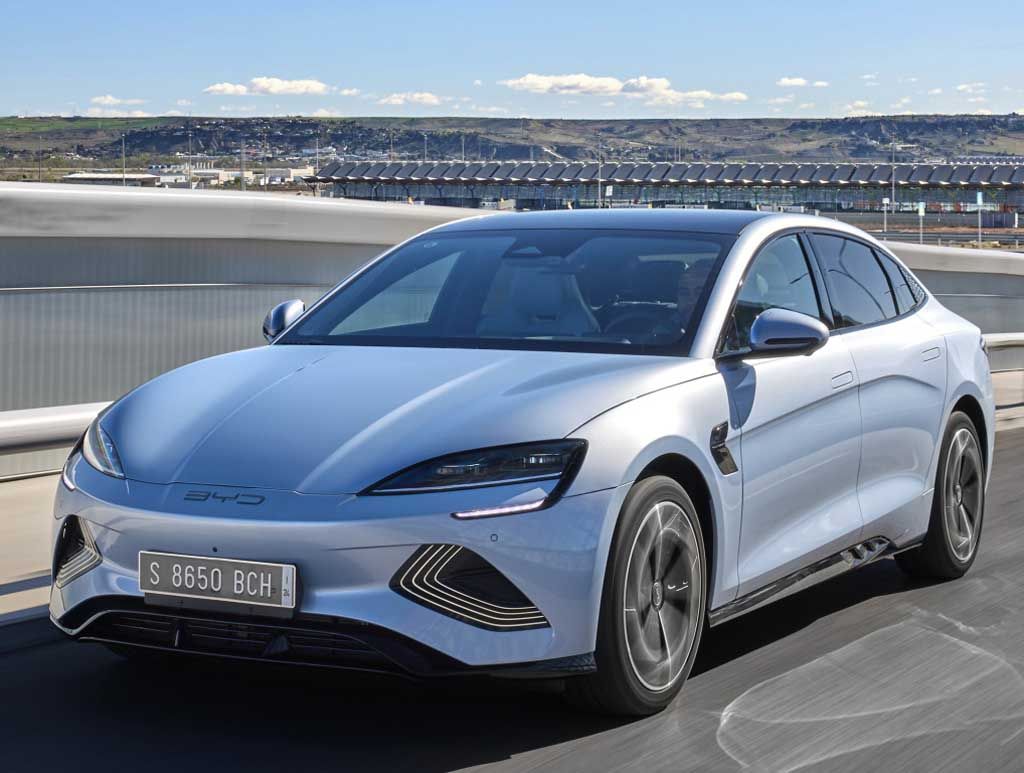 Body dimensions BYD Seal (Atto 4) 2022--​ Collision repair