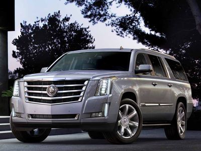 Body dimensions CADILLAC Escalade ESV 2014-2020 Collision repair