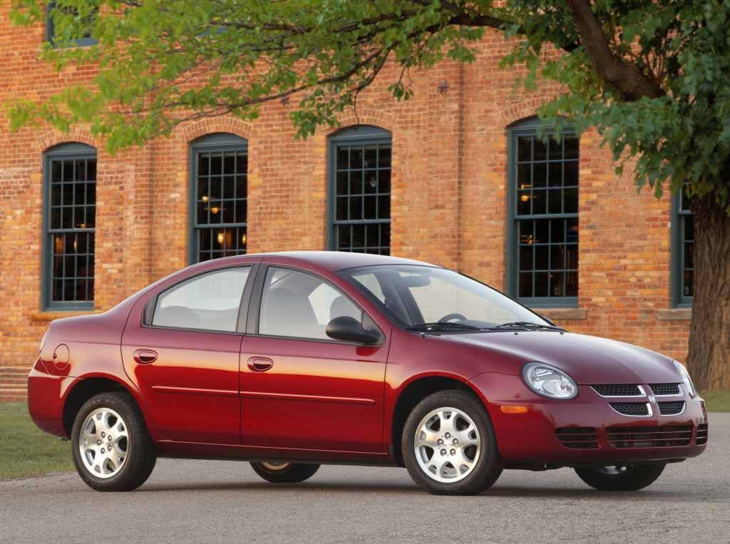 Body dimensions DODGE Neon 1999–2005 Collision repair