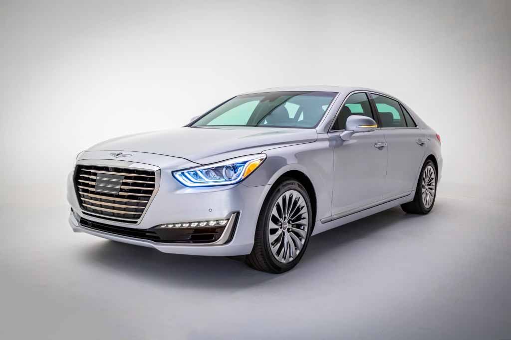 Body dimensions GENESIS G90 (HI) 2016-2022 Collision repair