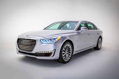 Body dimensions GENESIS G90 (HI) 2016-2022 Collision repair