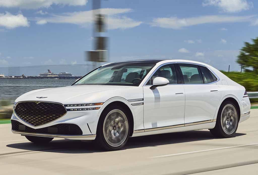 Body dimensions GENESIS G90 II (RS4) 2021-- Collision repair