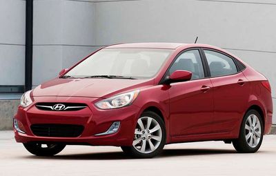 Body dimensions HYUNDAI Accent IV 2010-2017 Collision repair