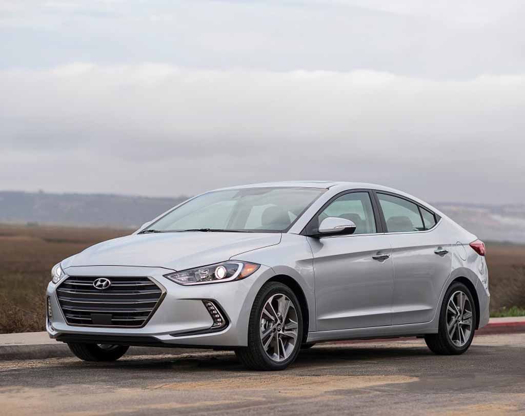 Body dimensions HYUNDAI Elantra VI (AD) 2015-2020 Collision repair
