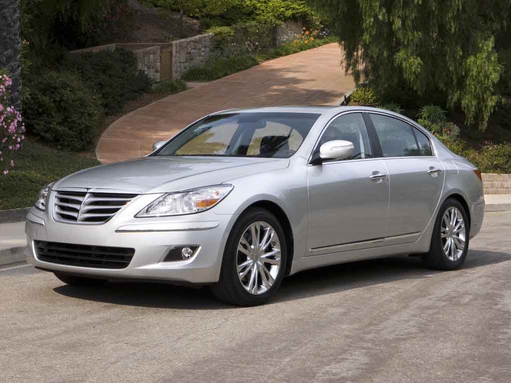Body dimensions HYUNDAI Genesis (BH) 2008-2013 Collision repair