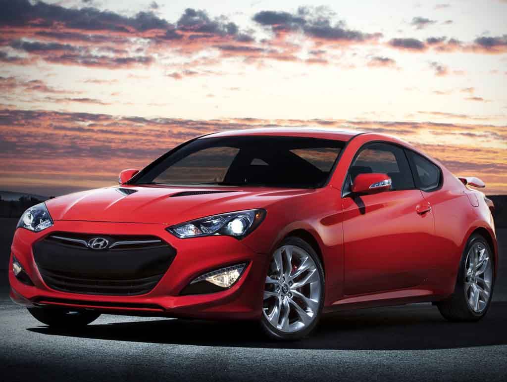 Body dimensions HYUNDAI Genesis Coupe 2012-2016 Collision repair