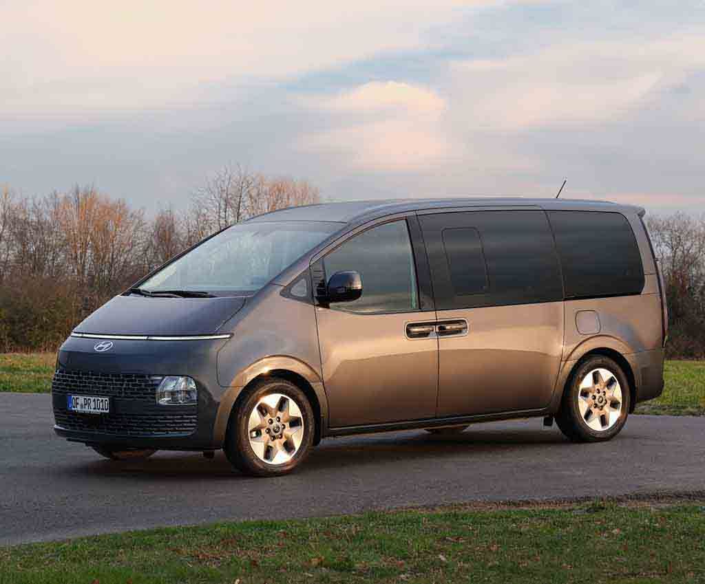 Body dimensions HYUNDAI Staria (US4) 2021-- Collision repair