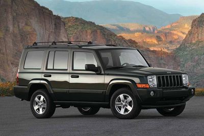 Body dimensions JEEP Commander (XK) 2005-2010 Collision repair