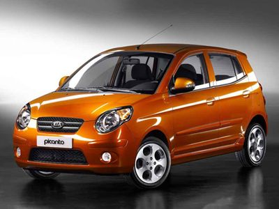 Body dimensions KIA Picanto (SA) 2004-2011 Collision repair
