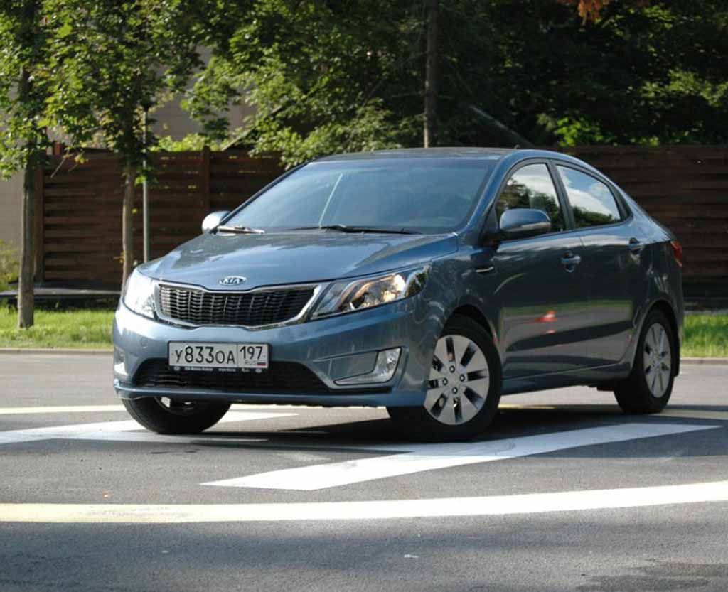 Body dimensions KIA Rio III (QBr) RUS Spec. 2011-2017 Collision repair