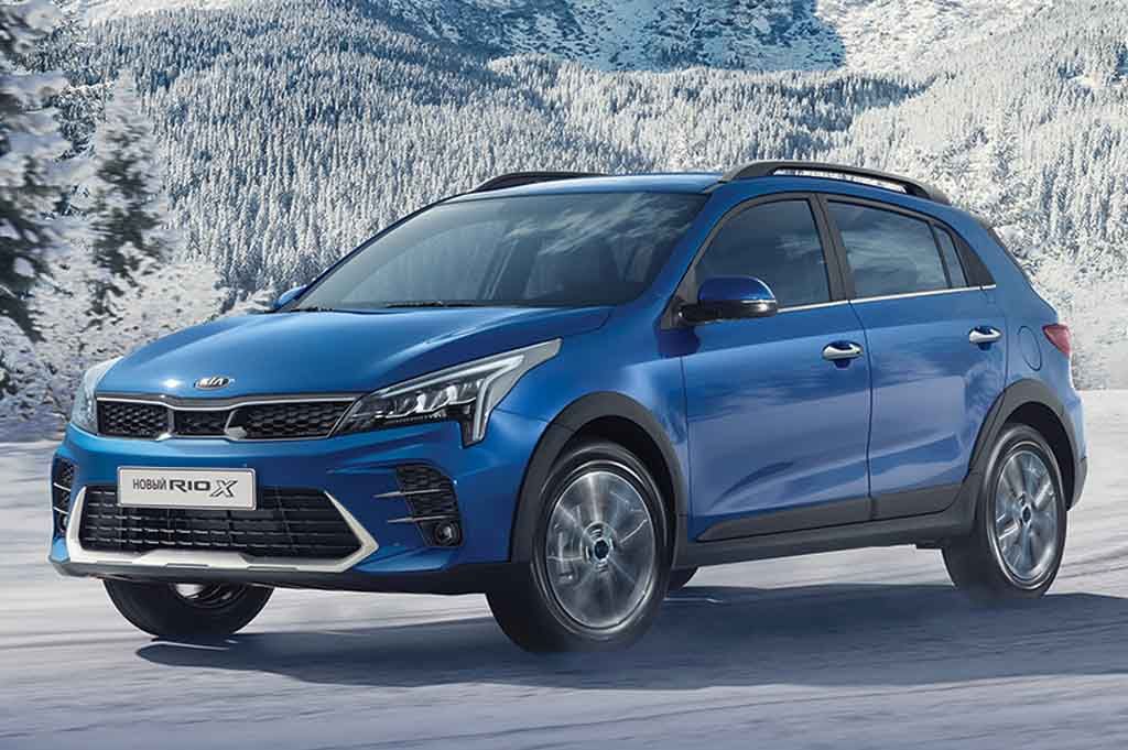 Body dimensions  KIA Rio IV (FB) RUS X-Line 2017-2023 Collision repair