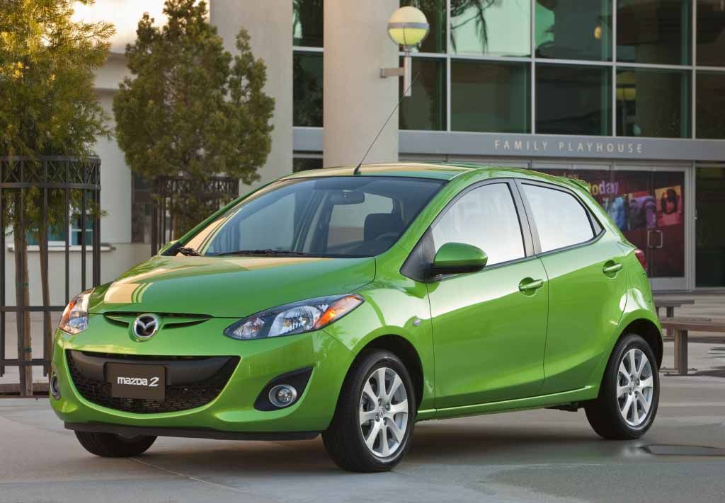 Body dimensions MAZDA 2 (DE) 2007-2014 Collision repair