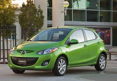 Body dimensions MAZDA 2 (DE) 2007-2014 Collision repair
