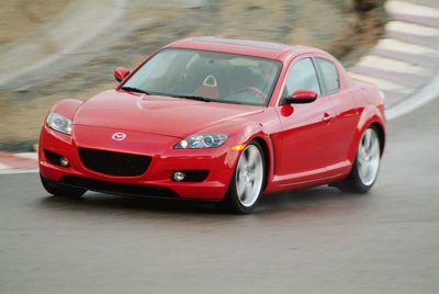 Body dimensions MAZDA RX-8 2003-2008-2012 Collision repair