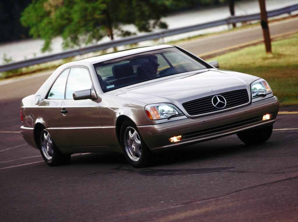 Body dimensions MERCEDES-BENZ CL-Klasse (C140) 1992-2000 Collision repair
