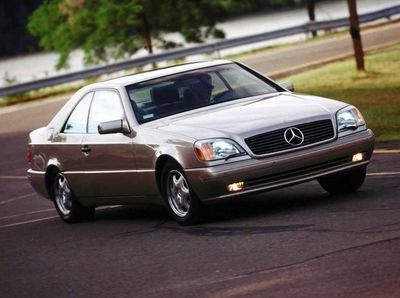 Body dimensions MERCEDES-BENZ CL-Klasse (C140) 1992-2000 Collision repair