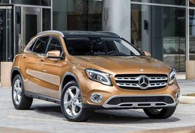 Body dimensions MERCEDES-BENZ GLA (X156) 2013-2017-2020 Collision repair