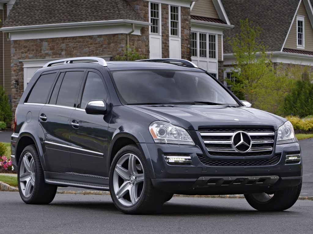 Body dimensions MERCEDES-BENZ GL (X164) 2006-2009-2012 Collision repair