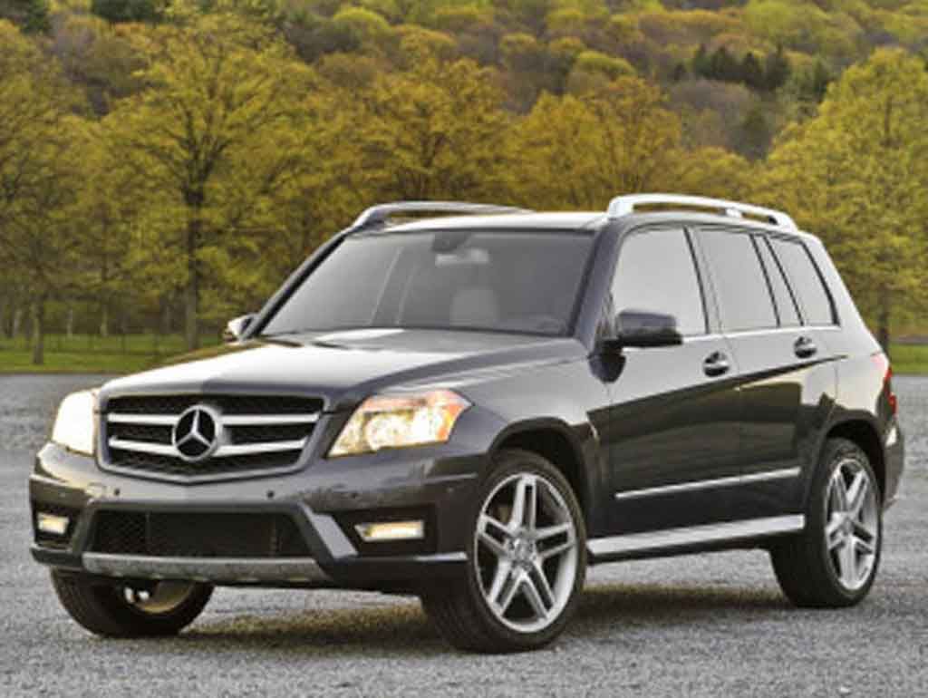 Body dimensions MERCEDES-BENZ GLK-Klasse (X204) 2008-2012-2015 Collision repair