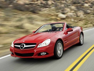 Body dimensions MERCEDES-BENZ SL-Klasse (R230) 2001-2011 Collision repair