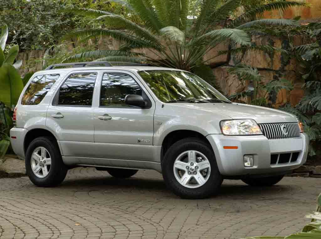 Body dimensions MERCURY Mariner 2004-2007 Collision repair