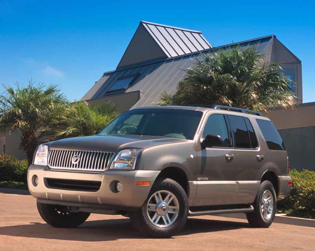 Body dimensions MERCURY Mountaineer 2001-2005 Collision repair