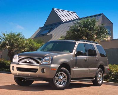 Body dimensions MERCURY Mountaineer 2001-2005 Collision repair