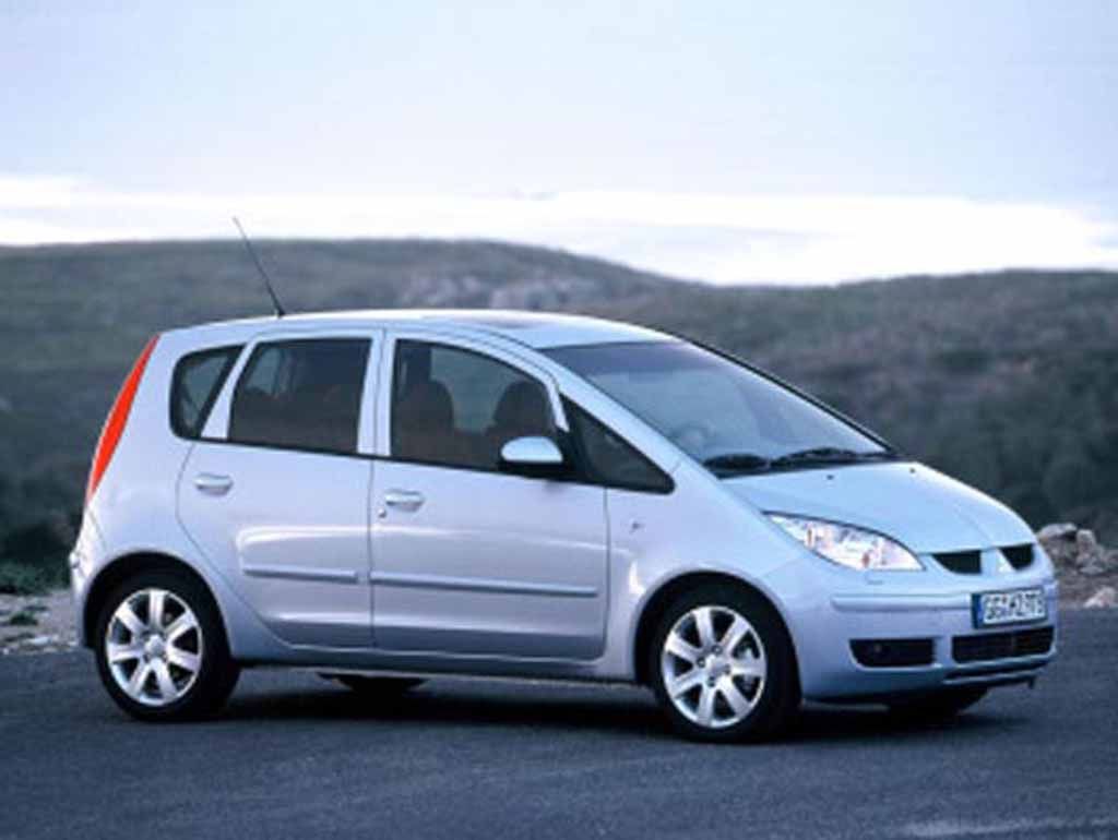 Body dimensions MITSUBISHI Colt 2004-2012 Collision repair