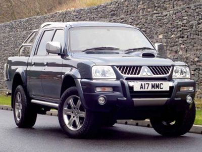 Body dimensions MITSUBISHI L200 1996-2006 Collision repair
