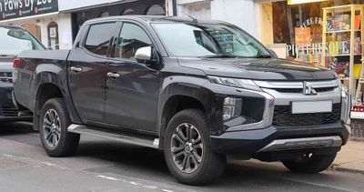 Body dimensions MITSUBISHI L200 2019-2022 Collision repair