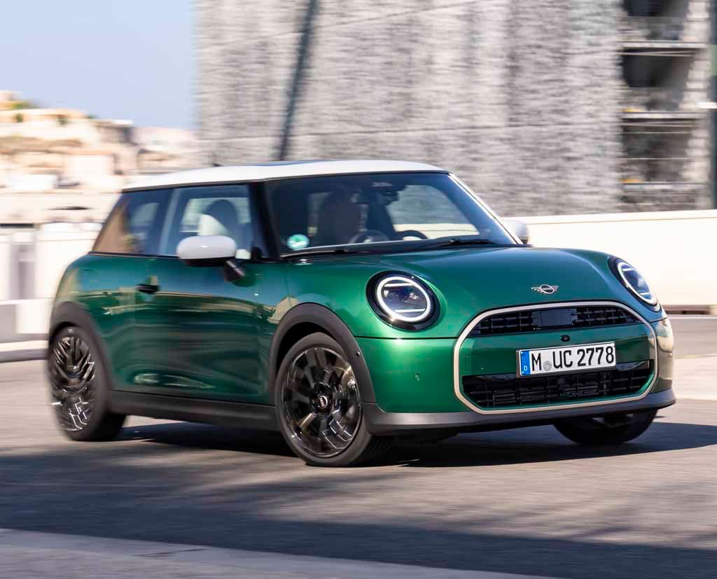 Body dimensions MINI Cooper Hatch (F66) 2024-- Collision repair