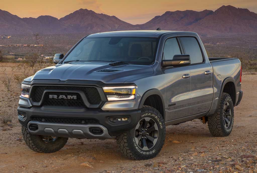 Body dimensions RAM 1500 (DT) 2018-- Collision repair