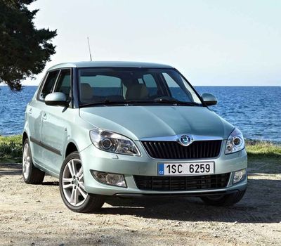 Body dimensions SKODA Fabia II 2007-2014 Collision repair