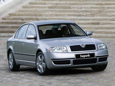 Body dimensions SKODA Superb I (3U) 2001-2008 Collision repair