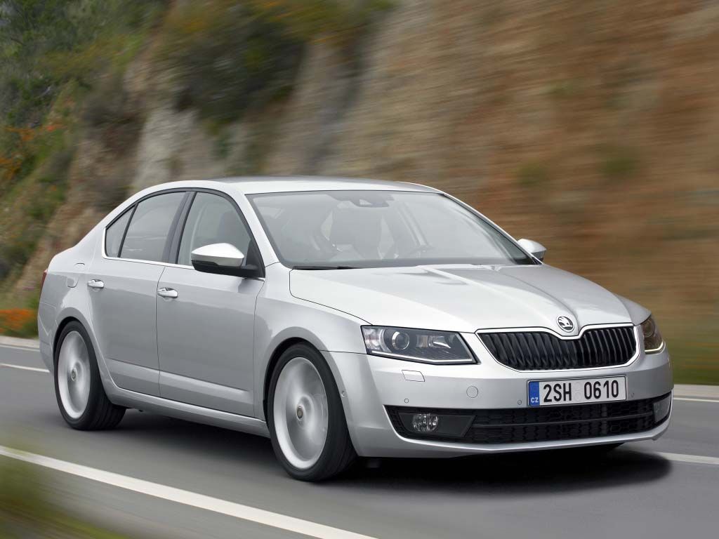 Body dimensions SKODA Octavia III (NL3) Russia 2013-2020 Collision repair