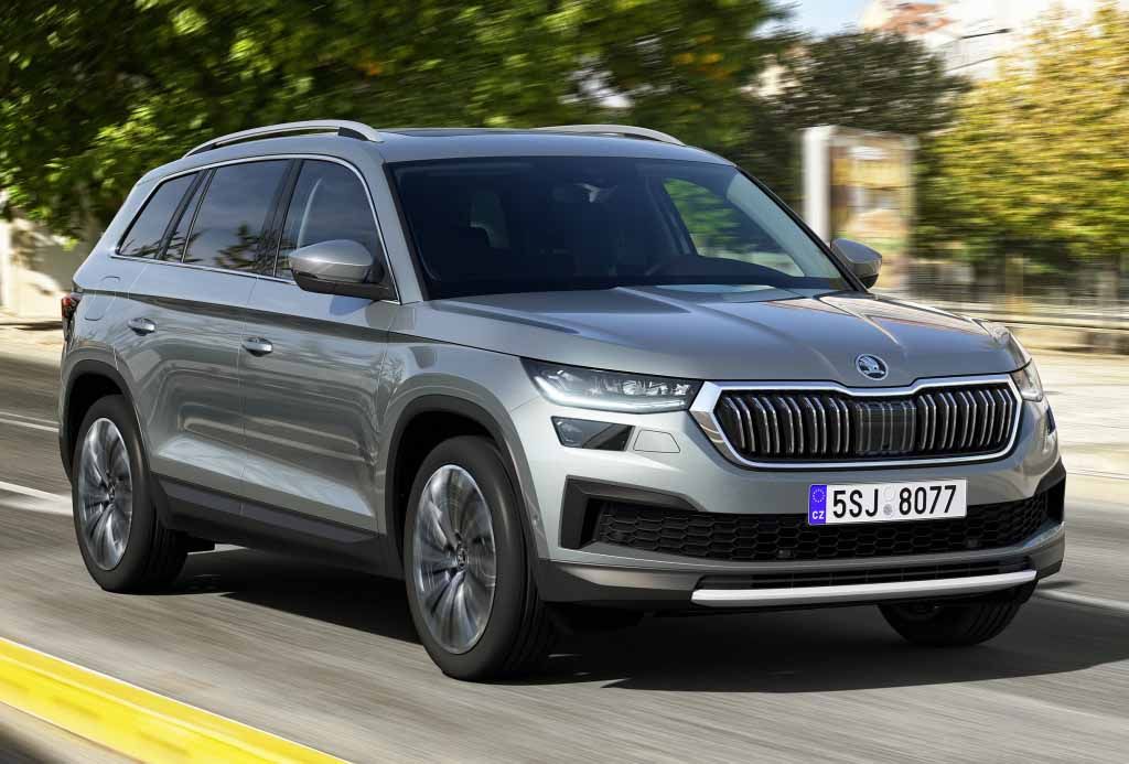 Body dimensions SKODA Kodiaq  (NS6, NV7, NS7) 2016-2024 Collision repair