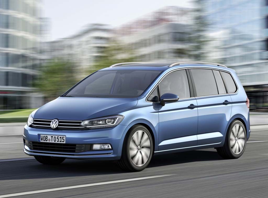 Body dimensions VOLKSWAGEN Touran (5T) 2015-2021-2024 Collision repair