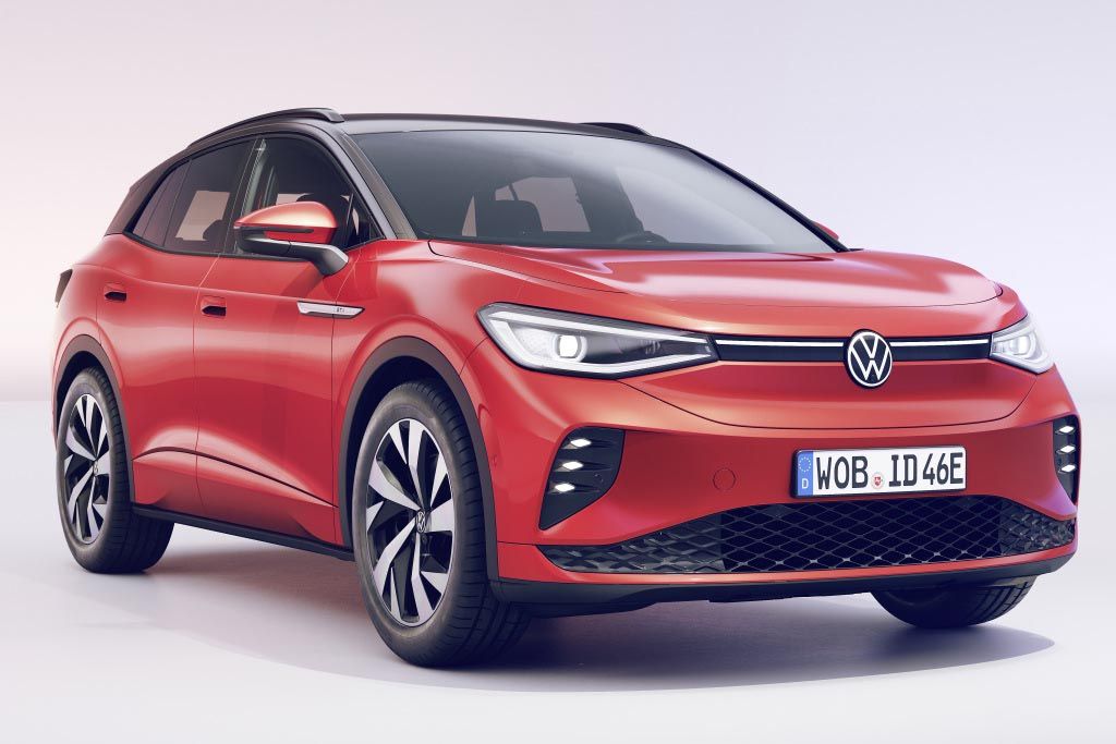 Body dimensions VOLKSWAGEN ID.4 (E21) 2020--​ Collision repair