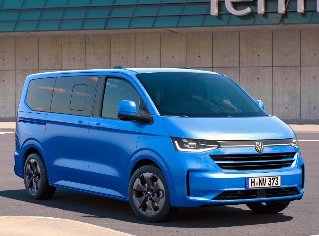 Body dimensions VOLKSWAGEN Transporter T7 2024-- Collision repair