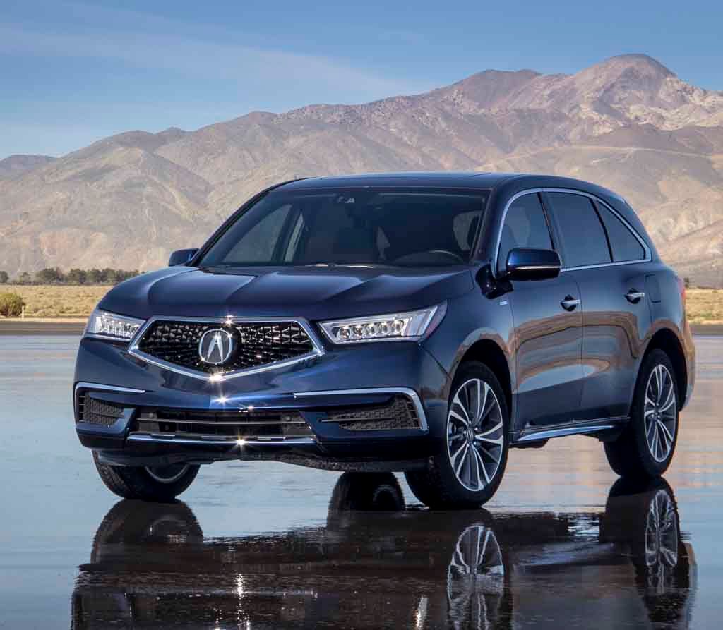 ​Body dimensions ACURA MDX Sport Hybryd 2017-2020 Collision repair