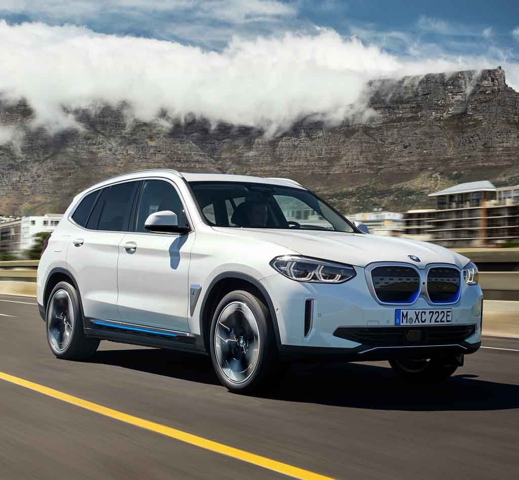 Body dimensions BMW iX3 (G08) 2020-2021-2024 Collision repair
