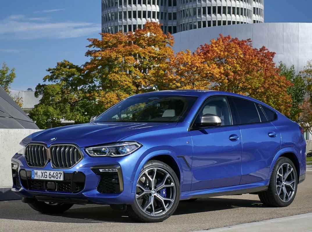 Body dimensions BMW X6 (G06) 2019-2023-- Collision repair