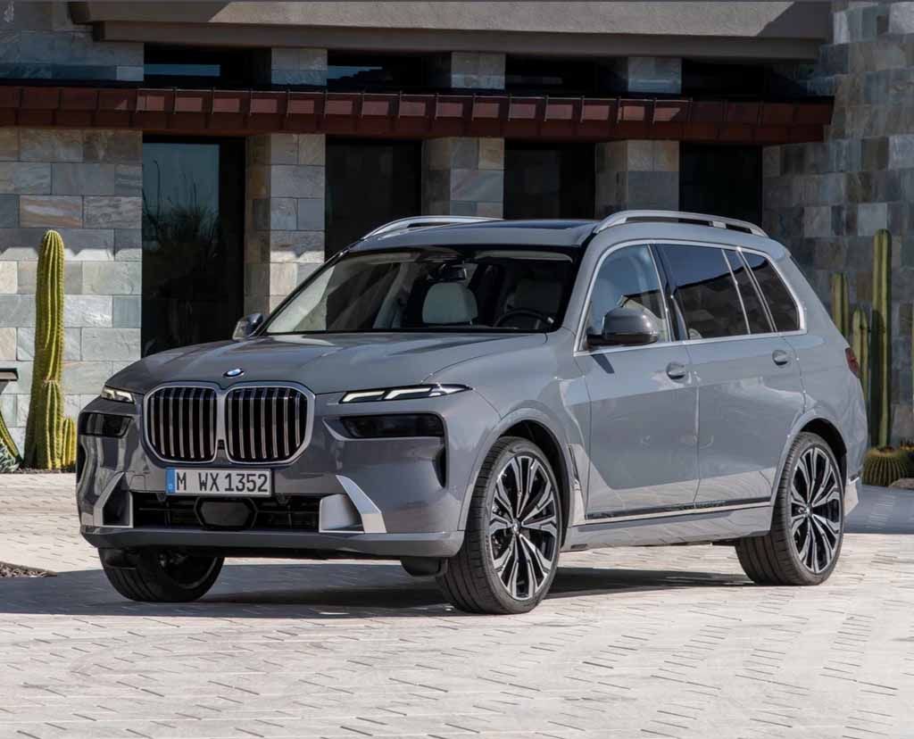 Body dimensions BMW X7 (G07) 2019-2022- Collision repair
