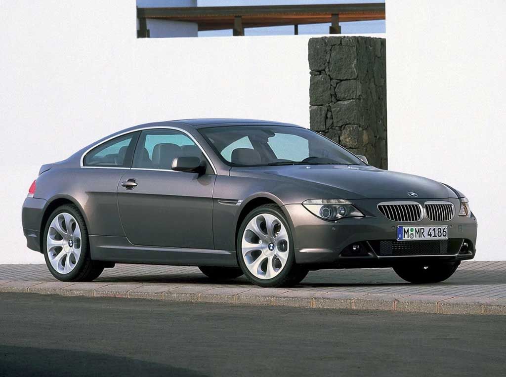 Body dimensions BMW 6 (E63) Coupe 2003-2010 Collision repair