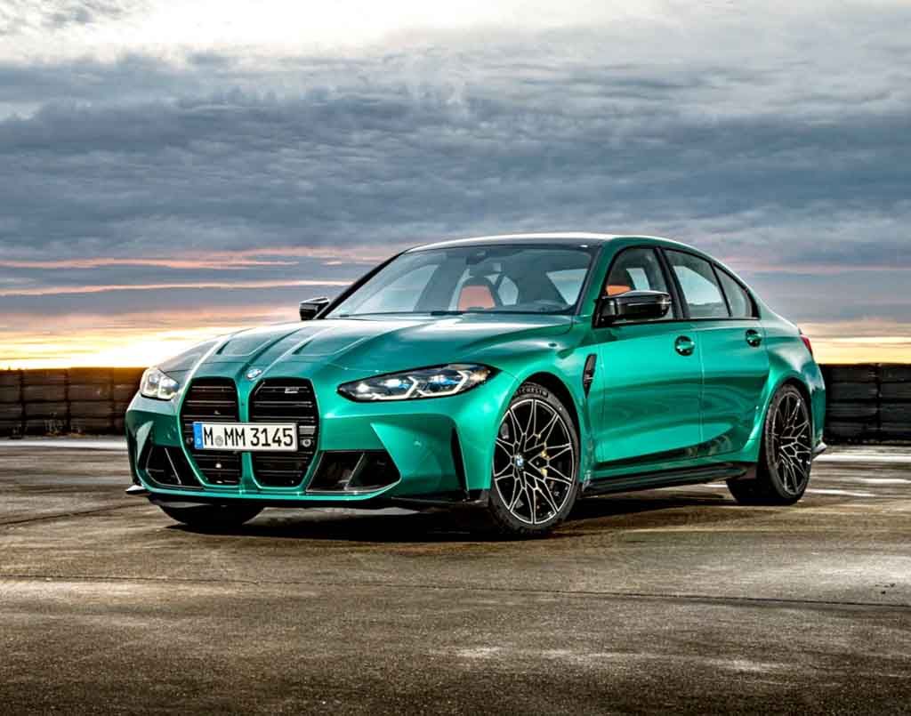 Body dimensions BMW M3 (G80) 2020-2024-- Collision repair