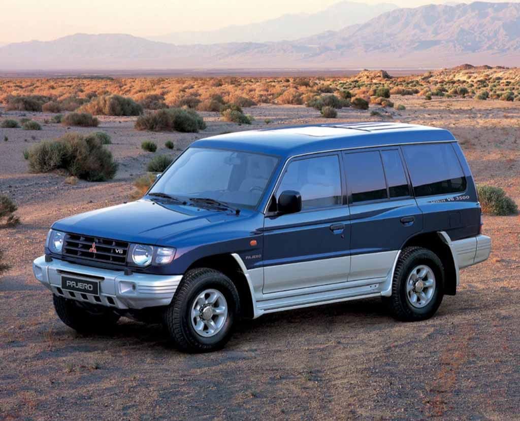 Body dimensions MITSUBISHI Pajero II 1991-1997-2004 Collision repair