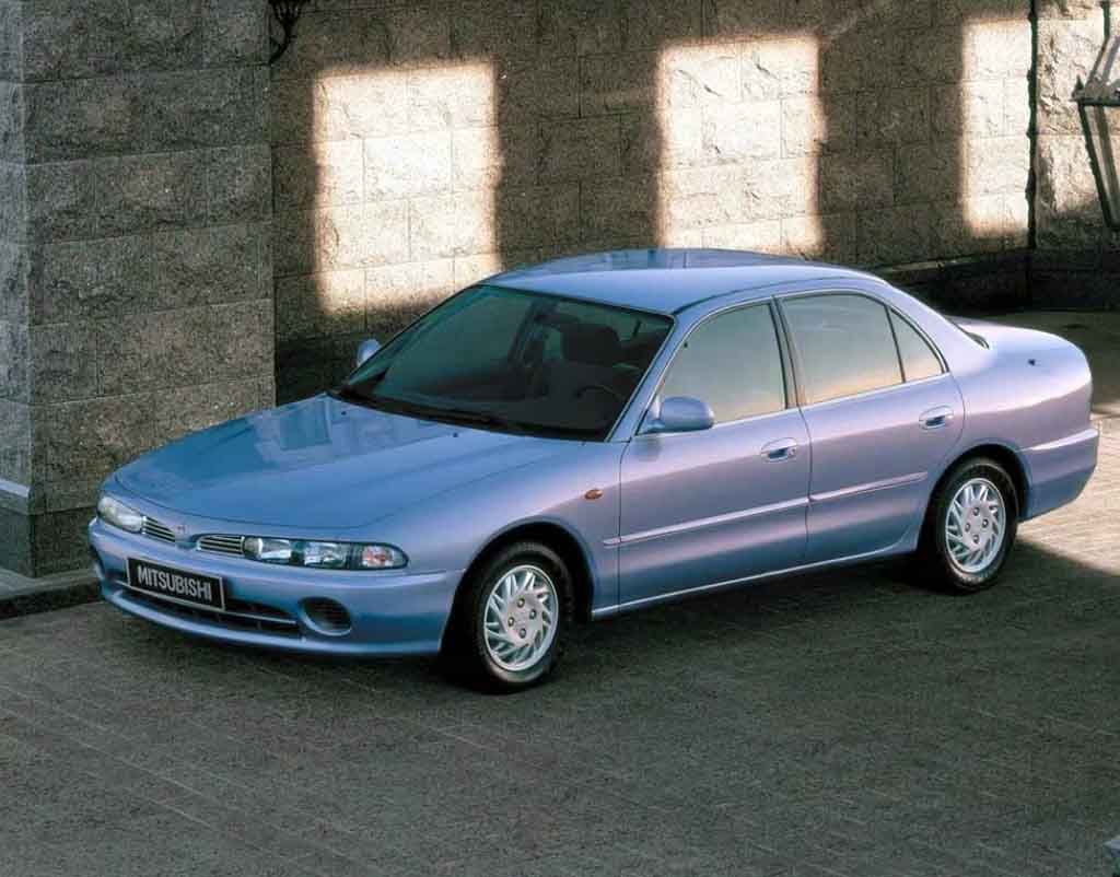 Body dimensions MITSUBISHI Galant 1993-1996 Collision repair