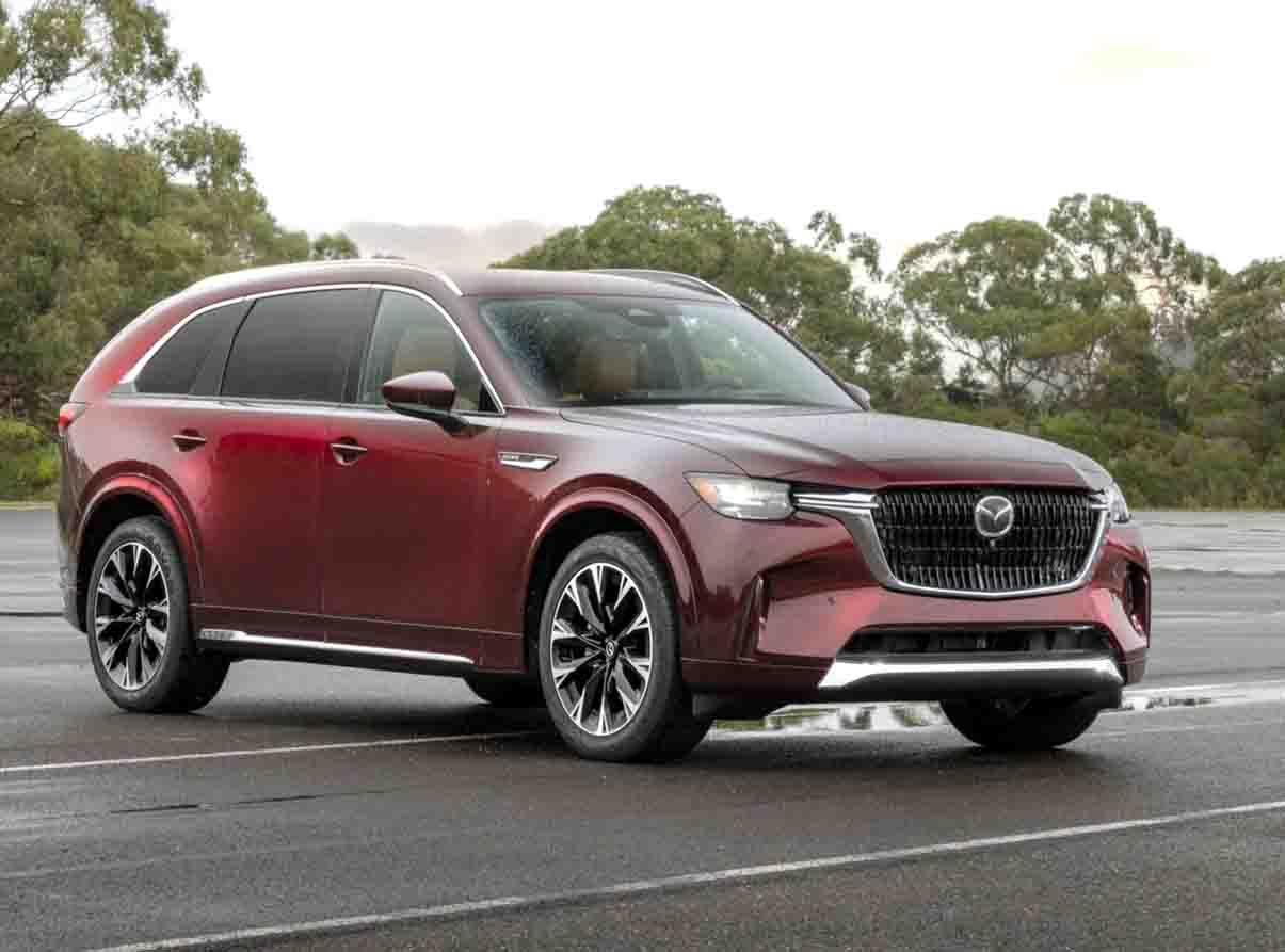 Body dimensions MAZDA CX-90 2023-- Collision repair